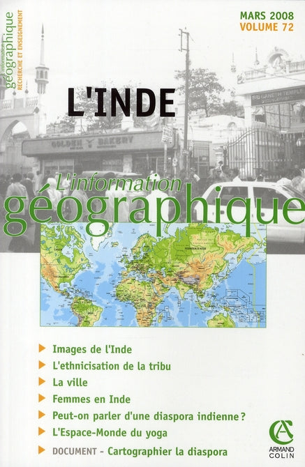 L'information géographique n.72 : l'Inde