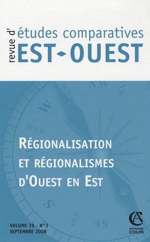 REVUE D'ETUDES COMPARATIVES EST-OUEST n.39