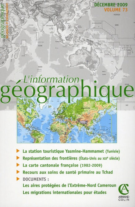 L'information geographique - vol. 73 (4/2009)