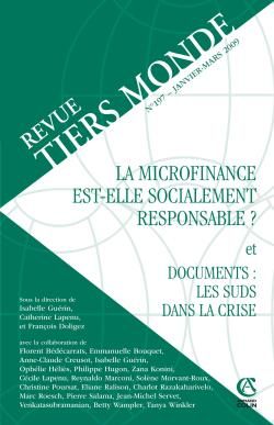 Revue tiers monde n 197 (1/2009) la microfinance est-elle socialement responsable ? - la microfinan