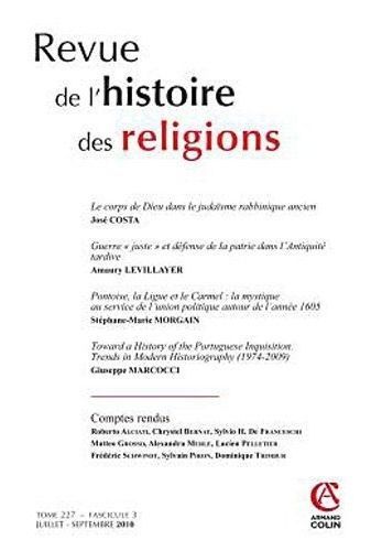 Revue de l'histoire des religions n.227/3 : qu'est-ce qu'un « paysage religieux » ? constructions, interprétations et représentations cultuelles de l'espace dans les sociétés anciennes