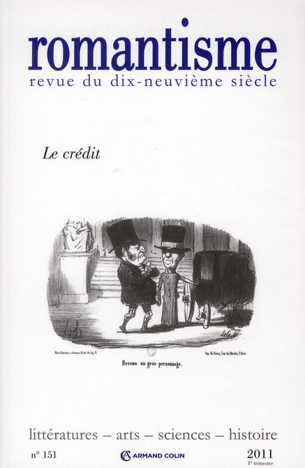 Romantisme n.151 : le crédit