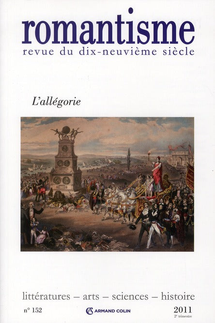 Romantisme n.152 : l'allégorie