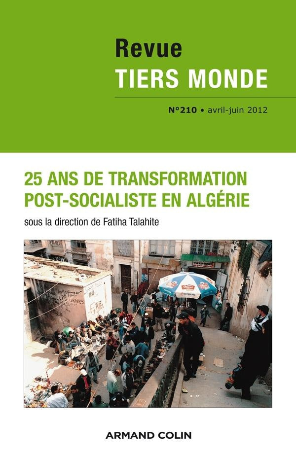 REVUE TIERS-MONDE n.210 : l'Algérie de 1980 à 2000