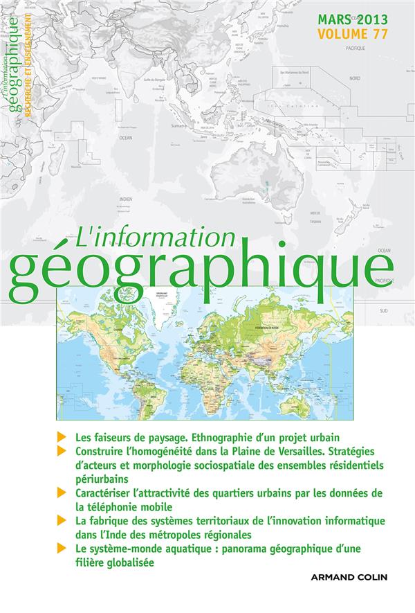L'information géographique n.77