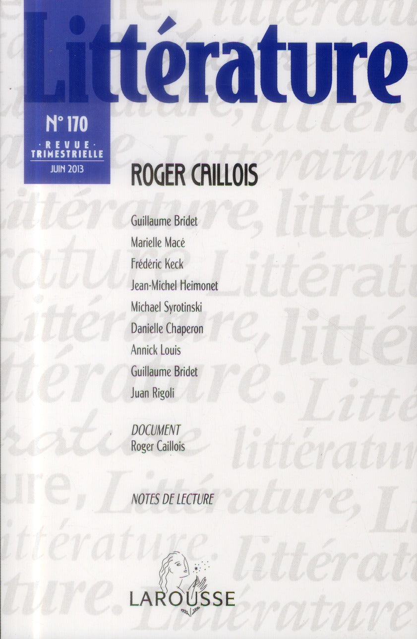 Littérature n.170