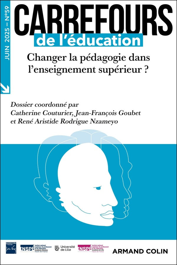 Carrefours de l'éducation n.59 : Changer la pédagogie dans l'enseignement supérieur ?