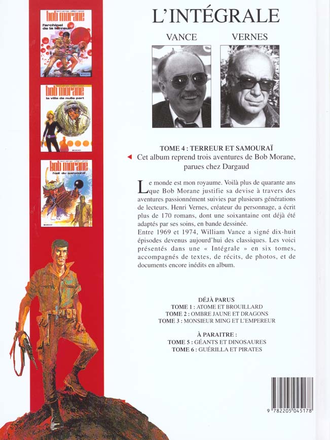 Bob Morane : Intégrale vol.4 : terreur et samouraï