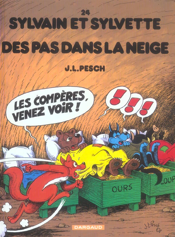 Sylvain et Sylvette Tome 24 : des pas dans la neige