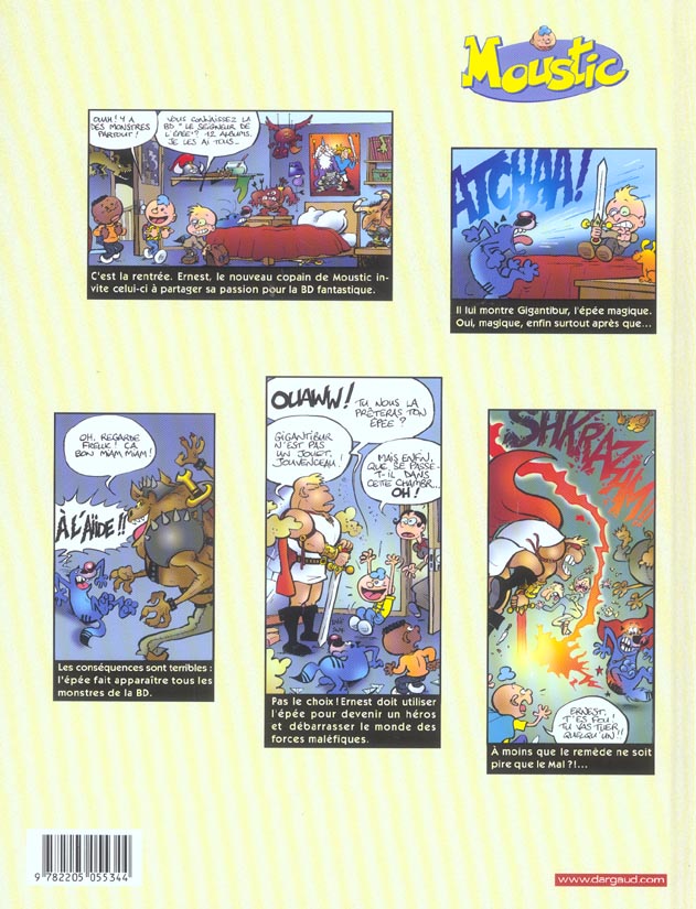 Moustic Tome 15 ; Ernest le héros
