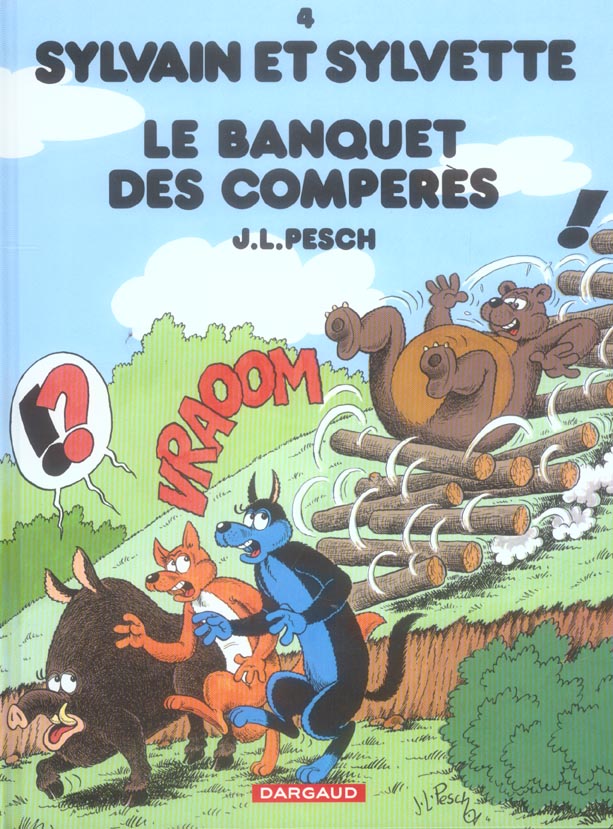 Sylvain et Sylvette Tome 4 : le banquet des compères