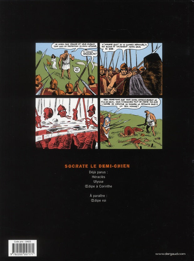 Socrate le demi-chien Tome 3 ; Oedipe à Corinthe