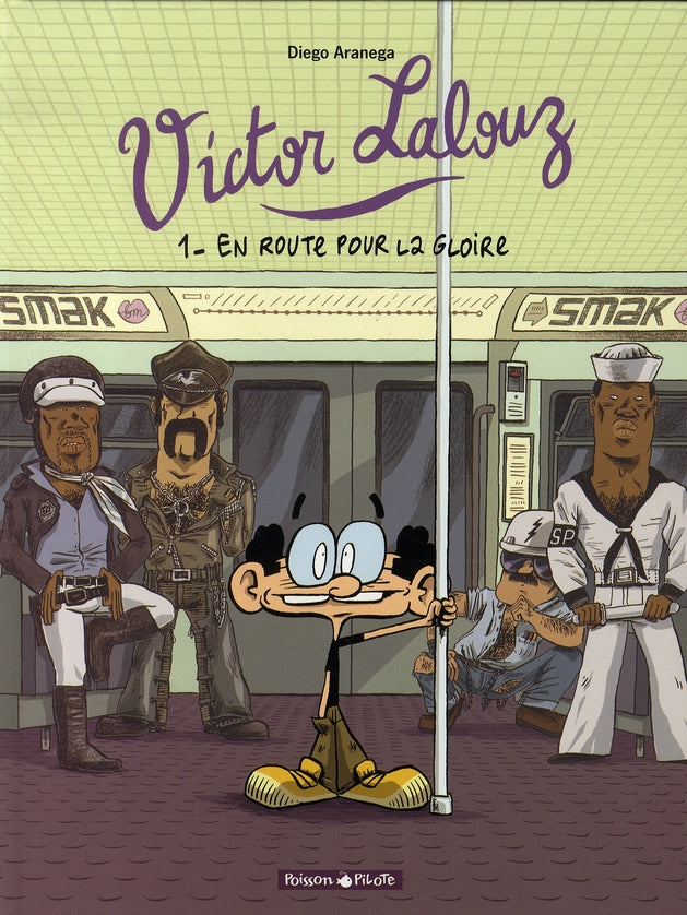 Victor Lalouz Tome 1 ; en route pour la gloire - flash vidéo