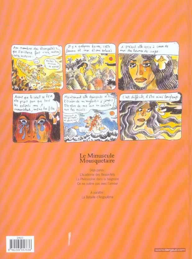 Le minuscule mousquetaire Tome 3 ; on ne patine pas avec l'amour