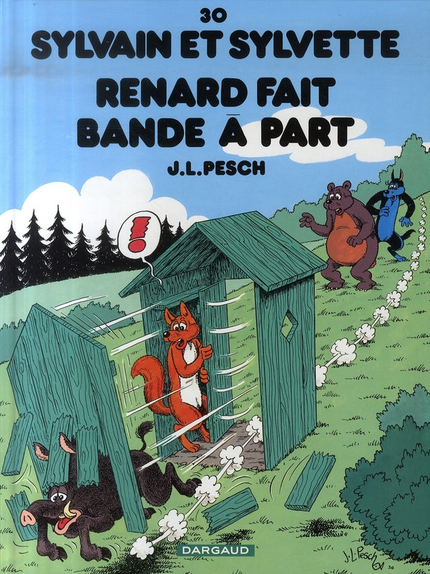 Sylvain et Sylvette Tome 30 : Renard fait bande a part