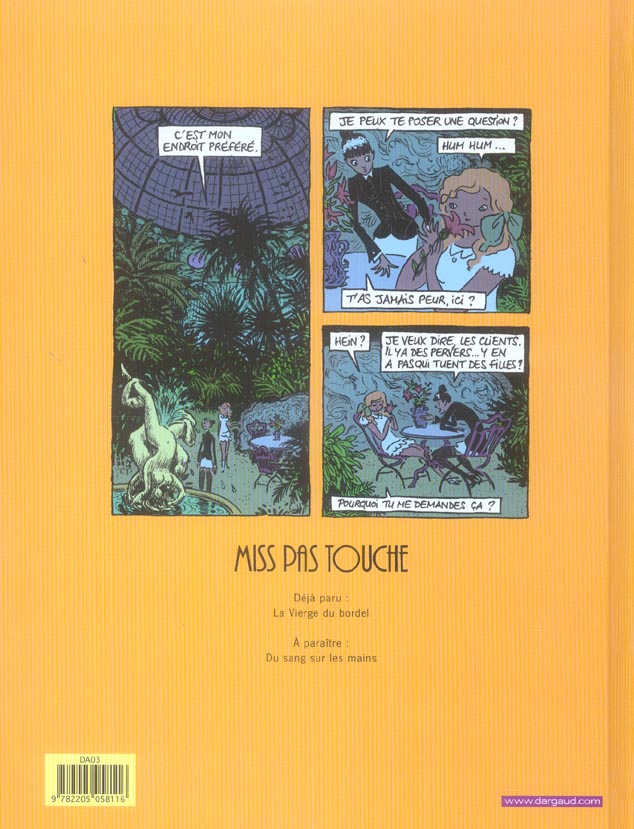 Miss pas touche Tome 1 : la vierge du bordel