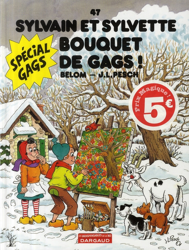 Sylvain et Sylvette Tome 47 : bouquet de gags !