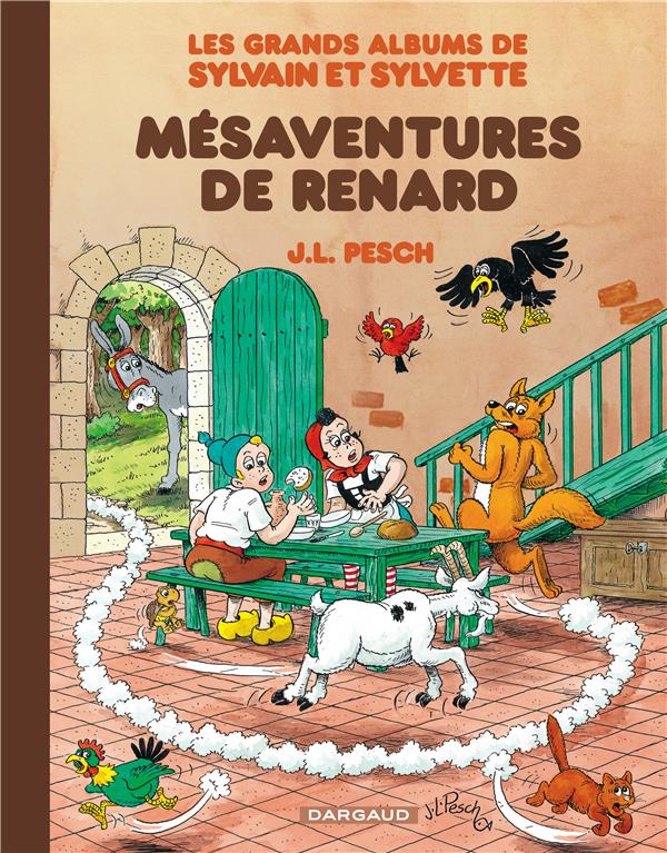 Les grands albums de Sylvain et Sylvette Tome 5 : mésaventures de Renard