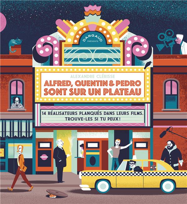 Alfred, Quentin et Pedro sont sur un plateau