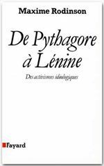 De Pythagore à Lénine