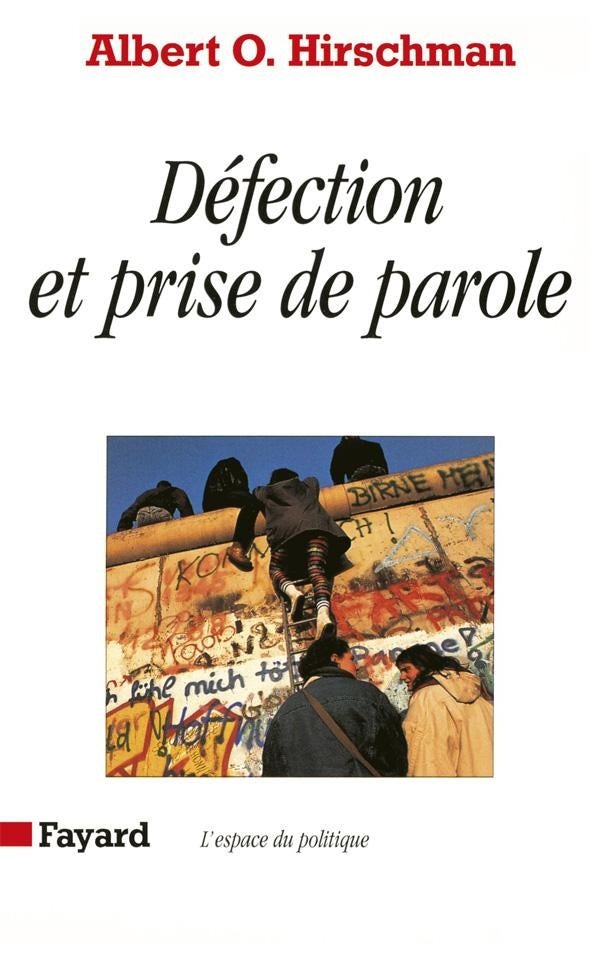 Défection et prise de parole : Théorie et applications