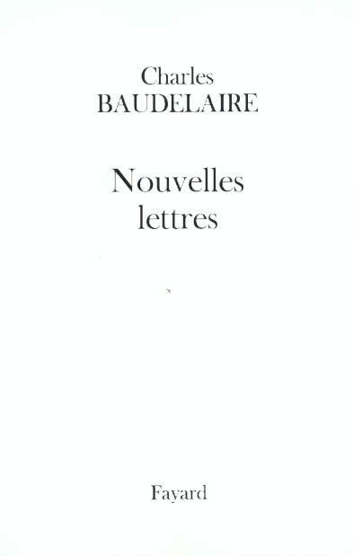 Nouvelles lettres