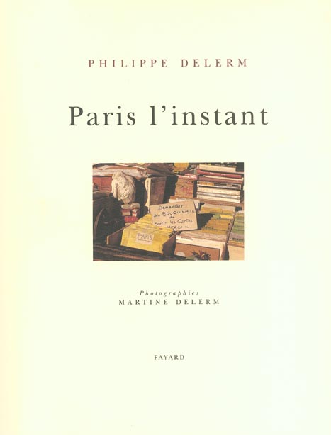 Paris l'instant