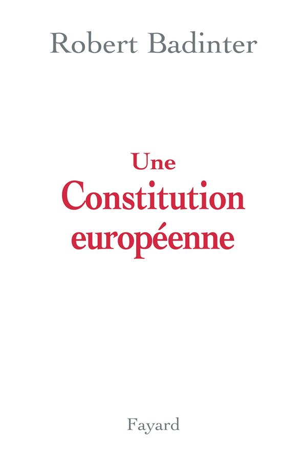 Une constitution européenne