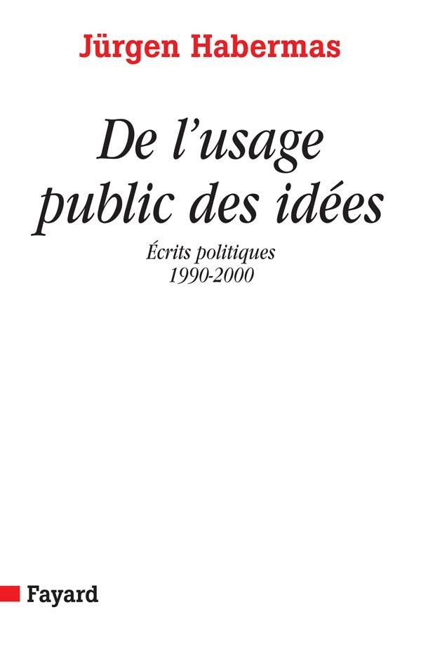 De l'usage public des idees