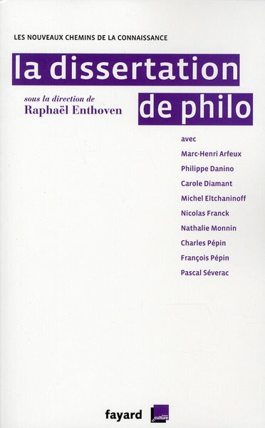 La dissertation de philo
