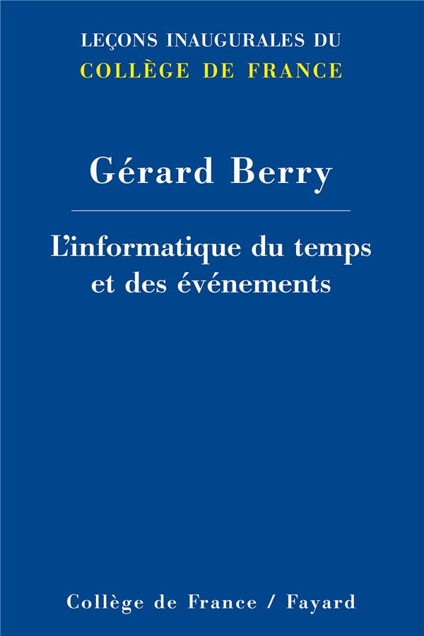 L'informatique du temps et des évènements