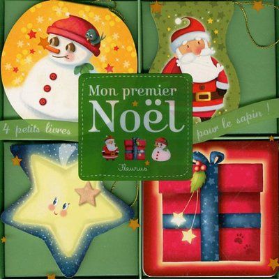 Mon premier Noël ; 4 petits livres à suspendre pour découvrir la magie de Noël - flash vidéo