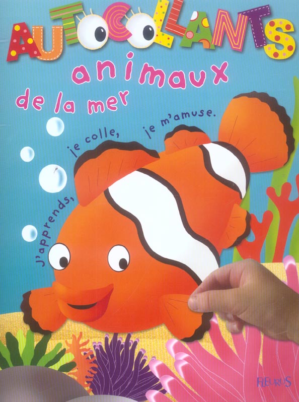 Autocollants animaux de la mer - flash vidéo