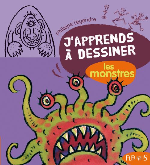 J'apprends à dessiner : les monstres - flash vidéo