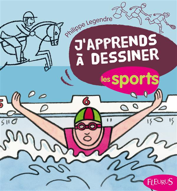 J'apprends à dessiner : j'apprends à dessiner Tome 31 ; les sports - flash vidéo