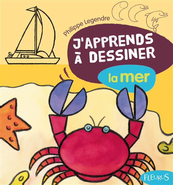 J'apprends à dessiner : la mer - flash vidéo