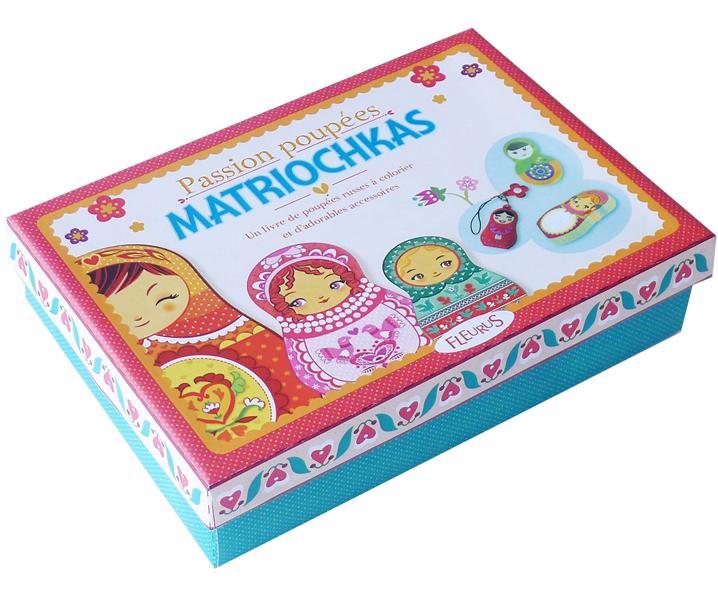 Passion poupées matriochkas ; coffret - flash vidéo