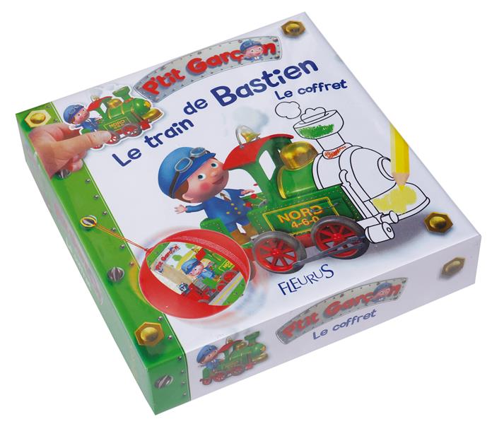 P'tit Garçon : le train de Bastien ; coffret - flash vidéo