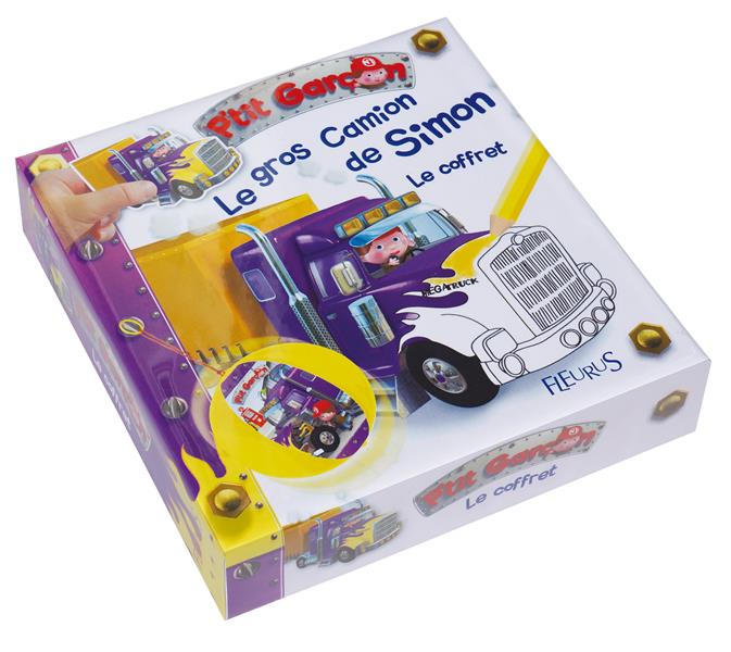 P'tit Garçon : le gros camion de Simon ; coffret - flash vidéo