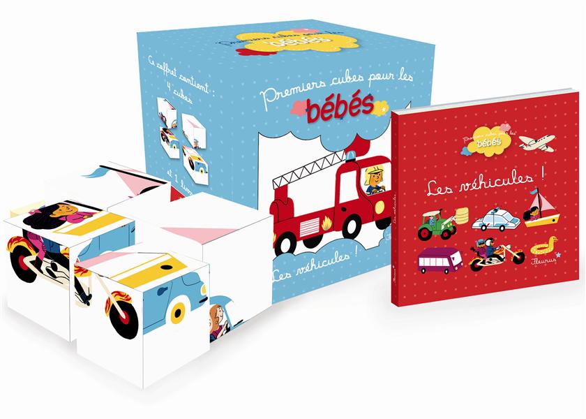 Les véhicules ; coffret - flash vidéo