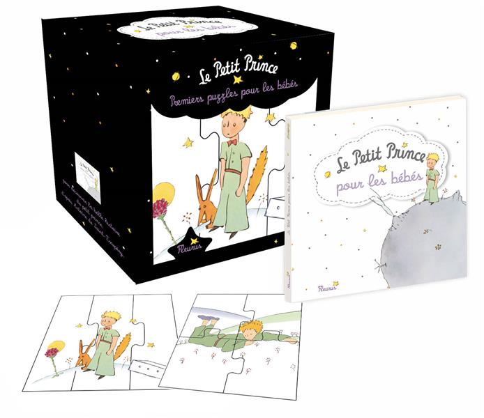 Premiers puzzles pour les bébés ; le petit prince ; coffret - flash vidéo