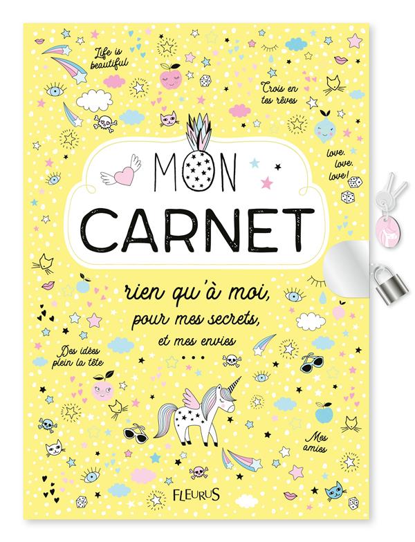 Mon carnet secret : rien qu'à moi, pour mes secrets et mes envies - flash vidéo
