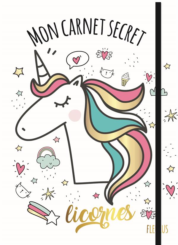 Mon carnet secret : licorne - flash vidéo