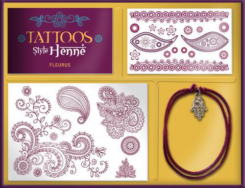 Tattos style henné ; coffret - flash vidéo