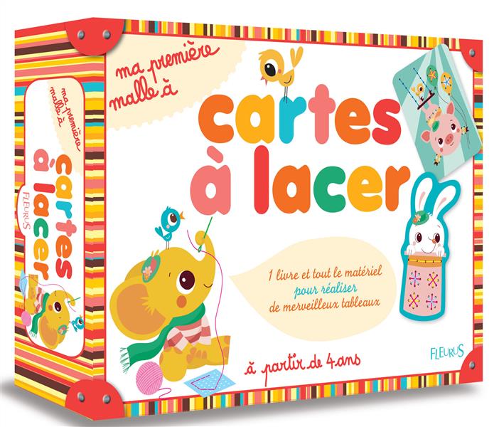 MA PREMIERE MALLE A : cartes à lacer - flash vidéo