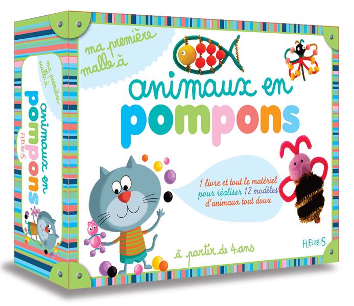 MA PREMIERE MALLE A : animaux en pompons - flash vidéo
