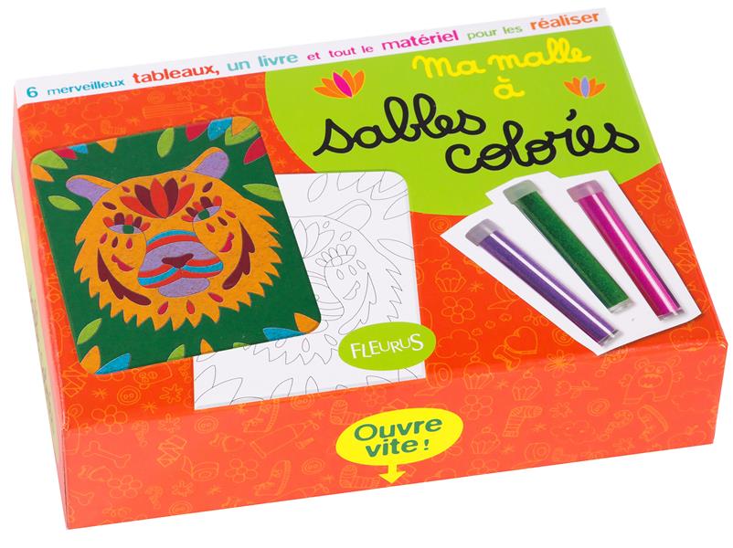 MA MALLE A : ma malle à sables colorés - flash vidéo