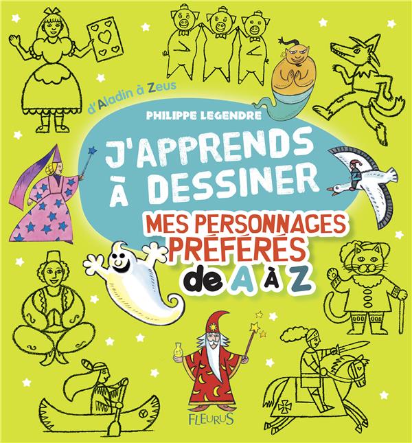 J'apprends à dessiner : mes personnages préférés de A à Z - flash vidéo
