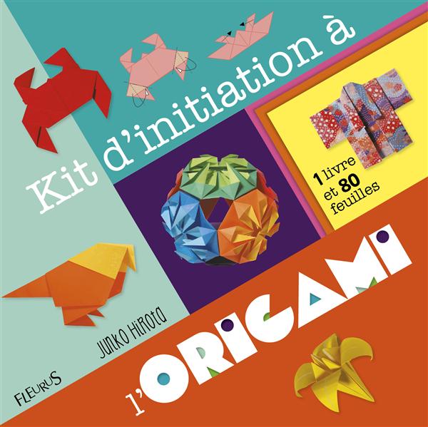 Kit d'initiation à l'origami ; coffret