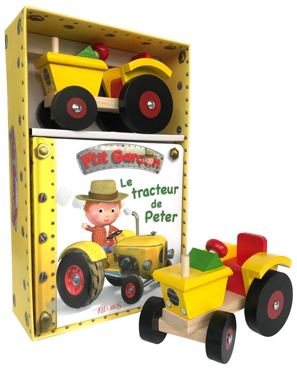 P'tit Garçon : le tracteur de Peter ; coffret - flash vidéo